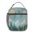 Axurera Insulated Lunch Bags for Men Women – Cute Hot Air Balloon Mountain Forest Scene Lunch Box, Reusable Thermal Cooler Tote Bag, Leakproof Portable Lunch Box for Work, School, Picnic, Travel