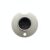 Aymzbd Billiard Cue Trimmer Pool Cue Tip Shaper Scuffer Dome Curvature Tool Aluminum Lightweight Wear Resistant Suitable for Billiard, Silver