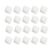 AYNEFY 20PCS 8 Sided Dice Set, Plastic DIY D8 Dice for Board Games Teaching