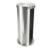 AYNEFY Canisters Storage Boxes Cosmetic Organizer with Side Open Design for Bathroom Countertop Makeup Remover Pads Storage Stainless Steel Round Cotton Pad Holder Household