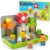 Aywewii Magnetic Blocks 45 PCS Travel Toys for Kids Ages 3-5, Toddler Magnetic Building Cubes STEM Learning Set with Iron Case – Portable Building Toys Gift for Boys and Girls (Farm Edition 1)