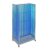 Azar Displays Floor Display, Blue, Plastic