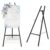Babenest Black Easel Stand for Sign, 4-Tier Art Stand for Display