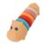 Baby Hippo Stacking Rings Toy Soft Plastic Rings for Toddlers Developmental Play for Travel Friendly Size