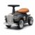 Baby Mix Retro Toddler Push Car Grey – Vintage Style Ride-On for Children from 12 Months, Sound, Storage, Load up to 25 kg