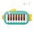 Baby Musical Piano Toys for Toddler age1-3, Busy Board with Music & Light, Birthday Toy for Infant Toddler 1-3 Years and Older Boy Girl Gifts (Green-Fish)