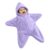 Baby Starfish Onesie Fleece Hooded Wearable Blanket Infant Star Costume Purple, 9-12 Months
