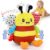 Baby Toys 6-18 Months, Musical Crawling Bouncing Dancing Bee Baby Plush Toy for 1 Year Old Baby Girls Boys, Rechargeable Interactive Baby Sensory Toddler Toys 10-12 Months, 50 Songs & Voice Recorder