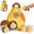 Baby Toys for Baby Infant 0-3-6-12 Months, Soft Beehive Toddlers Busy Toys with 5 Sensory Plush Bees – Bells, Crinkle, Rattles, Mirror & Textures, Stuffed Animals for Boy, Girl Christmas Birthday Gift