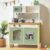 Babytronic Kids Play Kitchen Ages 3+ with Real Lights, Sounds (Green)