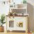 Babytronic Kids Play Kitchen Ages 3+ with Real Lights, Sounds (White)