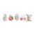 Back2Fun – Set of 5 Decorative 3D Rabbit Pins Resin Push Pins for Cork School Supplies Kawaii Back to School Desk Accessories