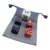 Backgammon Pearls Dices Set 22 Mm Large Backgammon Doubling Cubes Pluses 4pcs 16MM Dices with Storage Bag Pearls Set