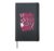 Back to School 3rd Grade Girls Pink Leopard Bow Hardcover Journal, Black