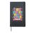 Back To School 5th Grade Here We Go Again Kids Fun Hardcover Journal, Black