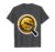 Back to School Ant Colony Magnifying Glass Graphic T-Shirt, Men, Dark Heather Grey, X-Large