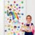 Back to School Classroom Decoration Set Welcome Door Window Classroom Decor Rainbow Theme Welcome Door Stickers Back to School Teacher Supply for Kindergarten Elementary Middle Wall Doors Decors