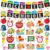 Back to School Decorations for Classroom 56PCS Welcome Back Banner and Hanging Swirls Classroom Ceiling Decor Set First Day of School Party Supplies