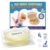 Bacteria Handprint Kit for Kids | 2 Giant 150mm Pre-Poured Agar Petri Dishes Science Fair Project | Microbiology Experiment Set with Magnifying Glass and Sterile Swabs | STEM Educational Gift