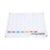 Badafaci Acrylic Weekly Planner, Magnetic Whiteboard Fridge Calendar, 16.9 X 11.8 Inch Dry Erase Planning Board for Refrigerator Kitchen Home Office Family Schedule Meal Planning