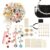 Bag Charm Kit, Jewelry Making Projects, Key Chain Supplies