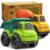 Baimiby Toddler Car Toys for 3-4 Years Old, Dump Truck Mixer Cement Set