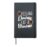 Bake Baking Brownie Pun Hardcover Journal, Black