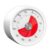 Baking Prep Countdown Visual Timer with, White