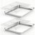 Baking Sheet with Wire Rack Set, E-far 20×14 Cookie Sheets w/Cooling Racks