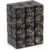 Balacoo 24 Pcs Token Dice Counter, 1/+1 D6 Plus & Minus Dice Set – Black