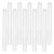 balacoo 50pcs Liquid Chalk Markers for Blackboard and Window, White Plastic