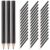 balacoo Golf Scoring Pencils Short Pencils Wood Black 100 Pcs Pre Sharpened