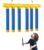 balinging Reaction Time Training Toy – Falling Sticks Challenge, Hand Eye Coordination Game for Kids and Adults (Yellow) 1