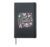 Ballet Dancer Dance Girl Ballerina Heart I Love Ballet Hardcover Journal, Black