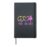 Ballet Dancer Dance Girl Ballerina Tie Dye Peace Love Ballet Hardcover Journal, Black