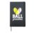 Ball Grandma Heart Baseball Softball Grandma Of Ballers Hardcover Journal, Black