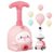 Balloon Launcher Toy Set, Fun STEM Learning Tool, 22x12x10cm, Balloon Powered Car Experiment Kit, Air Pressure B-alloon Car Launcher, Safe Kids Activity Toy, For Birthday Party, Kindergarten Classroom