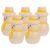 Baluue 5pcs Wooden Snowman Dolls Handmade DIY Craft Adornments