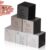 Baluue Educational Stem Element Cubes Set of 6 Tin Titanium Aluminum Zinc Nickel Carbon 0.39 Inch Density Metal Sample Blocks for Science Classroom Teaching and Office Desk Decor