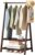 Bamboo Clothes Rail Clothes Rail with Shelves, Coat Rack, Clothes Hanging Rail, Lightweight Foldable Clothes Rack – Clothes Closet Organizer