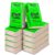 Bamboo Hanky Tissues, 100 Pulls Pack of 10, Natural and Ecofriendly