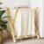 Bamboo Laundry Basket with Lid, Foldable Clothes Hamper for Bedroom and Bathroom, 17.7×21.7×25 Inch
