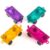 BAMG Magnetic Tiles Car Building Kit, 4 PCS Magnet Construction Trucks, STEM Educational Toys for Kids Ages 3-8, Engineering Vehicle Building Set, Sensory Learning Gifts for Toddlers Boys Girls