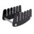 banapoy Acrylic Letter Holder, File Organizer for Desk with 3 Slot (Black)