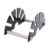 banapoy Acrylic Mail Holder 5 Slot Letter Organizer for Desktop