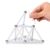 BANBBY 70pcs Magnetic Toys, 2.3″ Building Sticks Set for Kids, Magnet Game, Silver