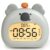 BANDIANCY Koala Alarm Clock with Night Light for Kids, Dimmable Digital Clock, 3 Alarms, Snooze, USB-C Rechargeable, Temperature Display, Cute Bedroom Decor & Mindfulness Gift for Boys, Girls, Teens