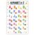 banner4you Alphabet A–Z Poster for Kids, Preschool ABC Chart, Kindergarten Alphabet Learning Wall Art, Letter Recognition Educational Poster, Homeschool Classroom Decor, 11×17 Inch Unframed
