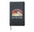Ban The Fascists Save The Books Funny Book Lover Worm Nerd Hardcover Journal, Black
