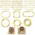 BAOFALI 9PCS Hot Foil Plate,Circle Monogram & Alphabet Letter Numbers Metal Foil Plate Dies for Card Making Paper Crafts Embossing Scrapbooking Arts Crafts Scrapbooking Supplies